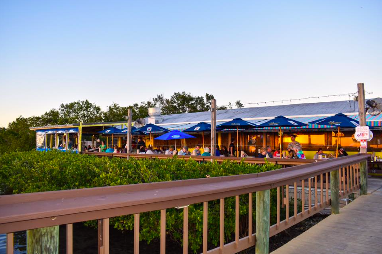 JB’s Fish Camp
859 Pompano Ave., New Smyrna Beach
Located on New Smyrna Beach, this beloved fish shack also offers a full bar, kayak and paddleboard rentals. Grab some classic Southern fried fish, get out on the water and make a day of it.