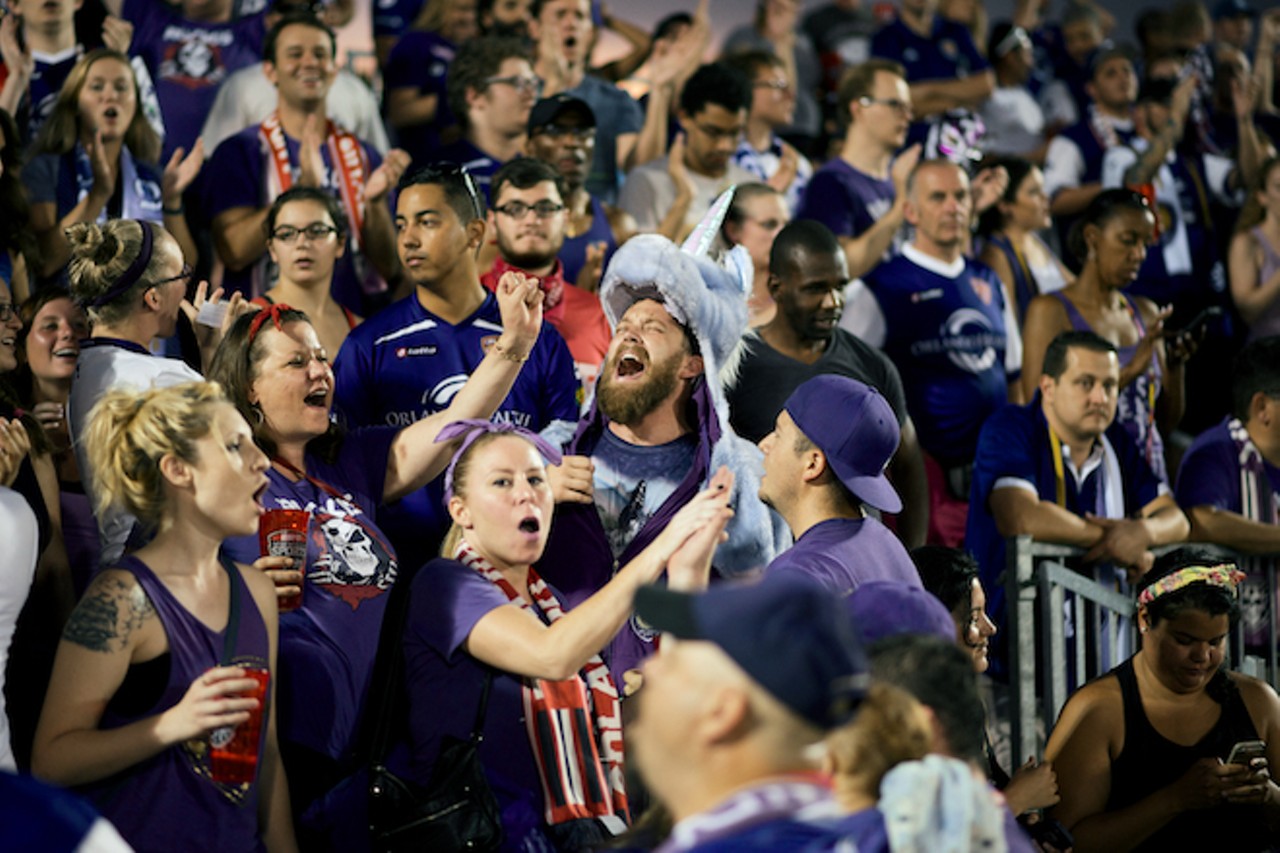 23 exciting shots of Orlando City Soccer clinching a spot in the playoffs