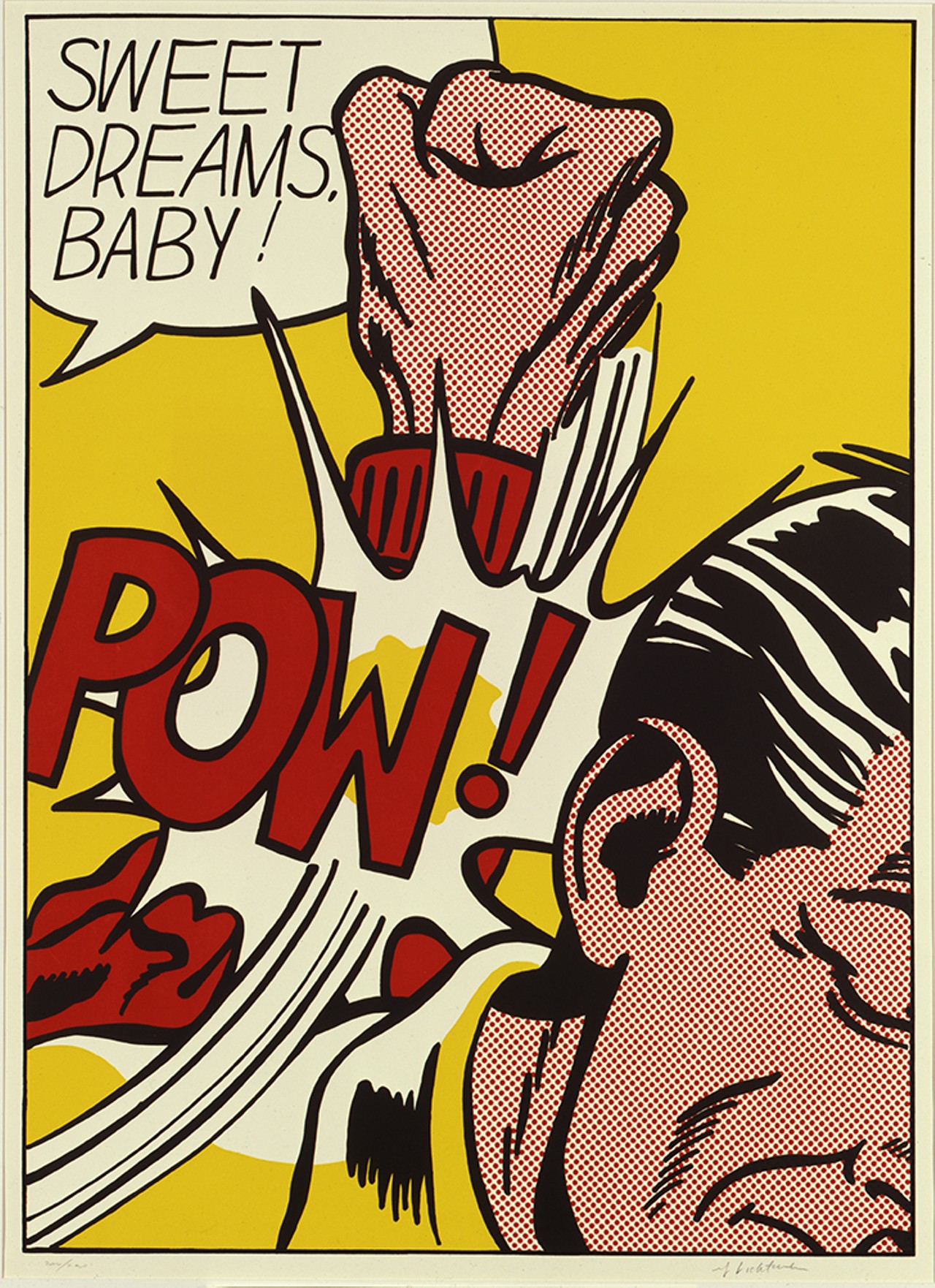 Opens Friday, June 10Pop Art Prints at the Mennello Museum of American Art"Sweet Dreams, Baby!" by Roy Lichtenstein, 1965