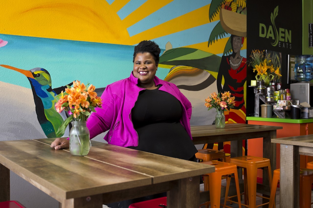 DaJen Eats
323 E. Kennedy Blvd., Eatonville
DaJen Eats Cafe & Creamery was a Jamaican vegan restaurant in Eatonville. Chef-owner Jenn Ross left Jamaica and came to America at 16 years old, developed an appreciation for cooking and embarked on a vegan lifestyle.