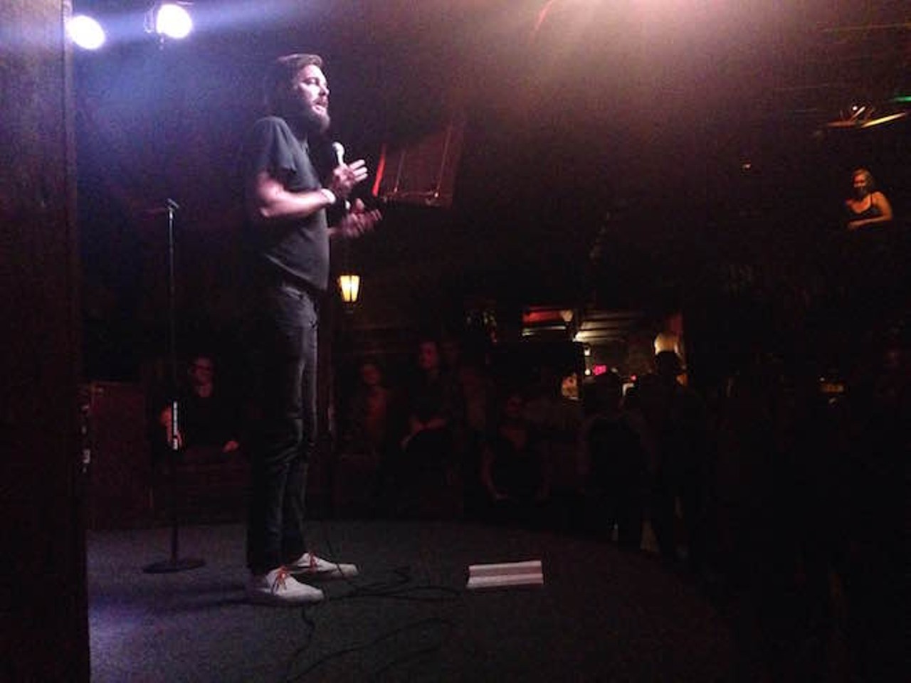 Comedian Nick Thune had some hot takes at Backbooth.