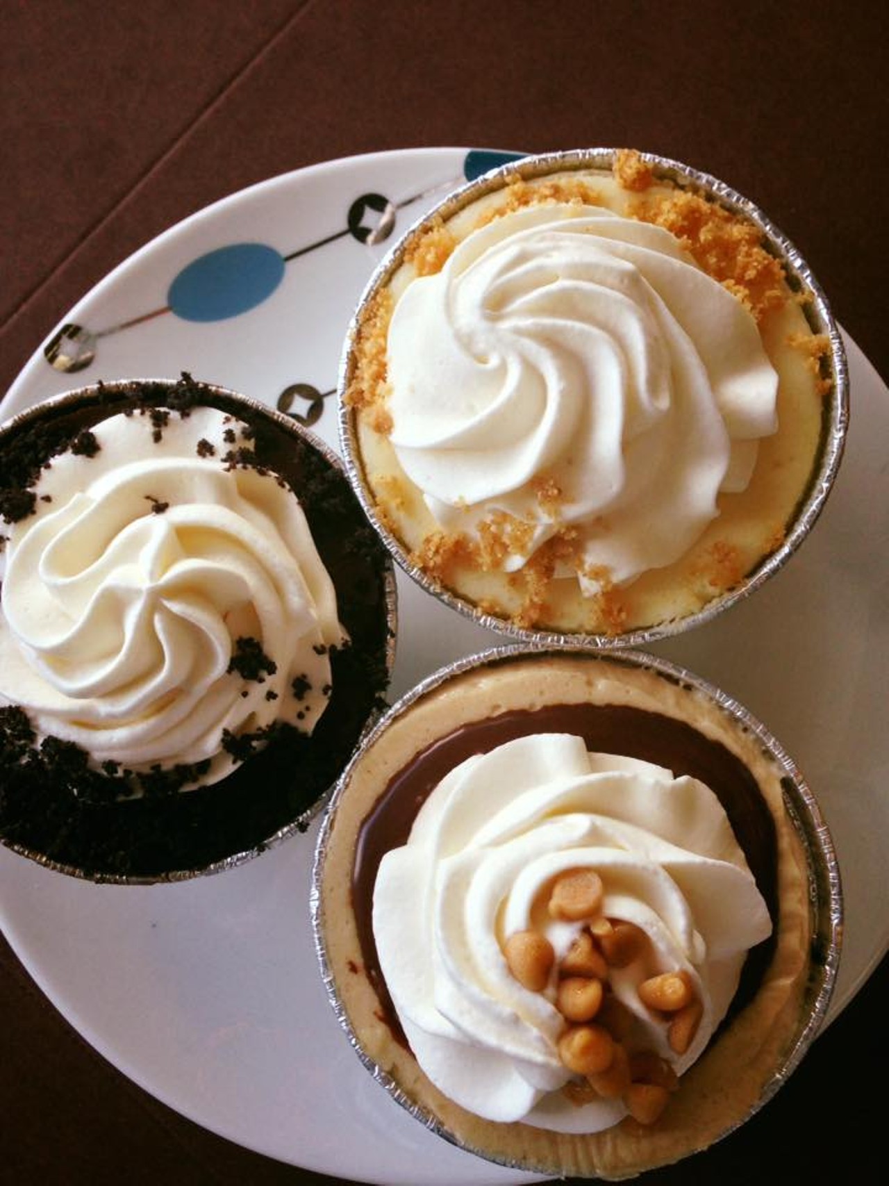 Sugarbuzz Dezert Company
4339 Edgewater Drive, 407-929-6542
Sugarbuzz offers individual-sized pies in flavors like Key lime, chocolate cream, coconut cream and peanut butter.
Photo via Sugarbuzz Desserts/Facebook