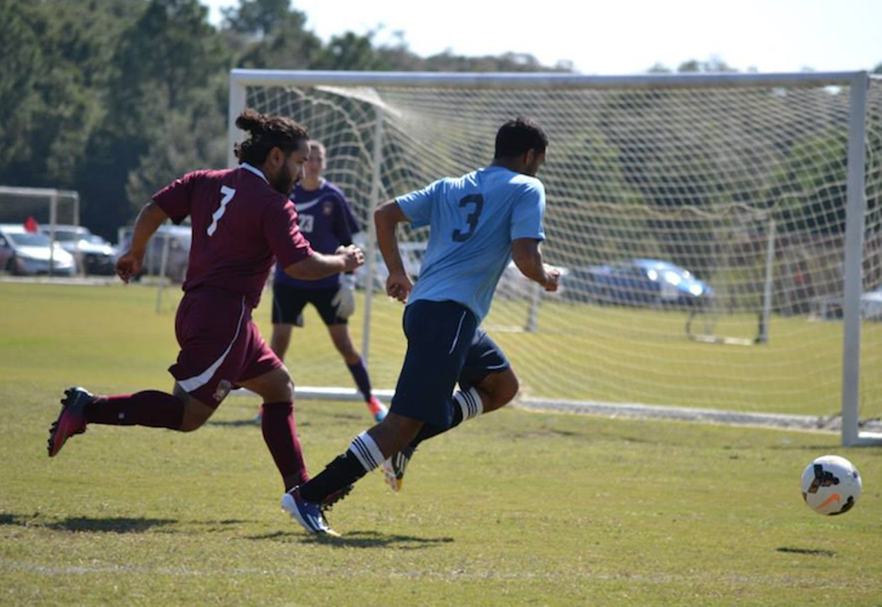 Central Florida Soccer League
499 N. SR 434, Suite 2021 Altamonte Springs, (407) 869-1070 
Fees: $25 for player ID, plus $85 per player for team league fees 
Whether you&#146;re signing up as part of an already established team, or if you are simply entering the league as a free agent, CFSL, with its more than 2700 members, is sure to provide you with the footy experience you&#146;ve been missing. 
Photo via Central Florida Soccer League/Facebook