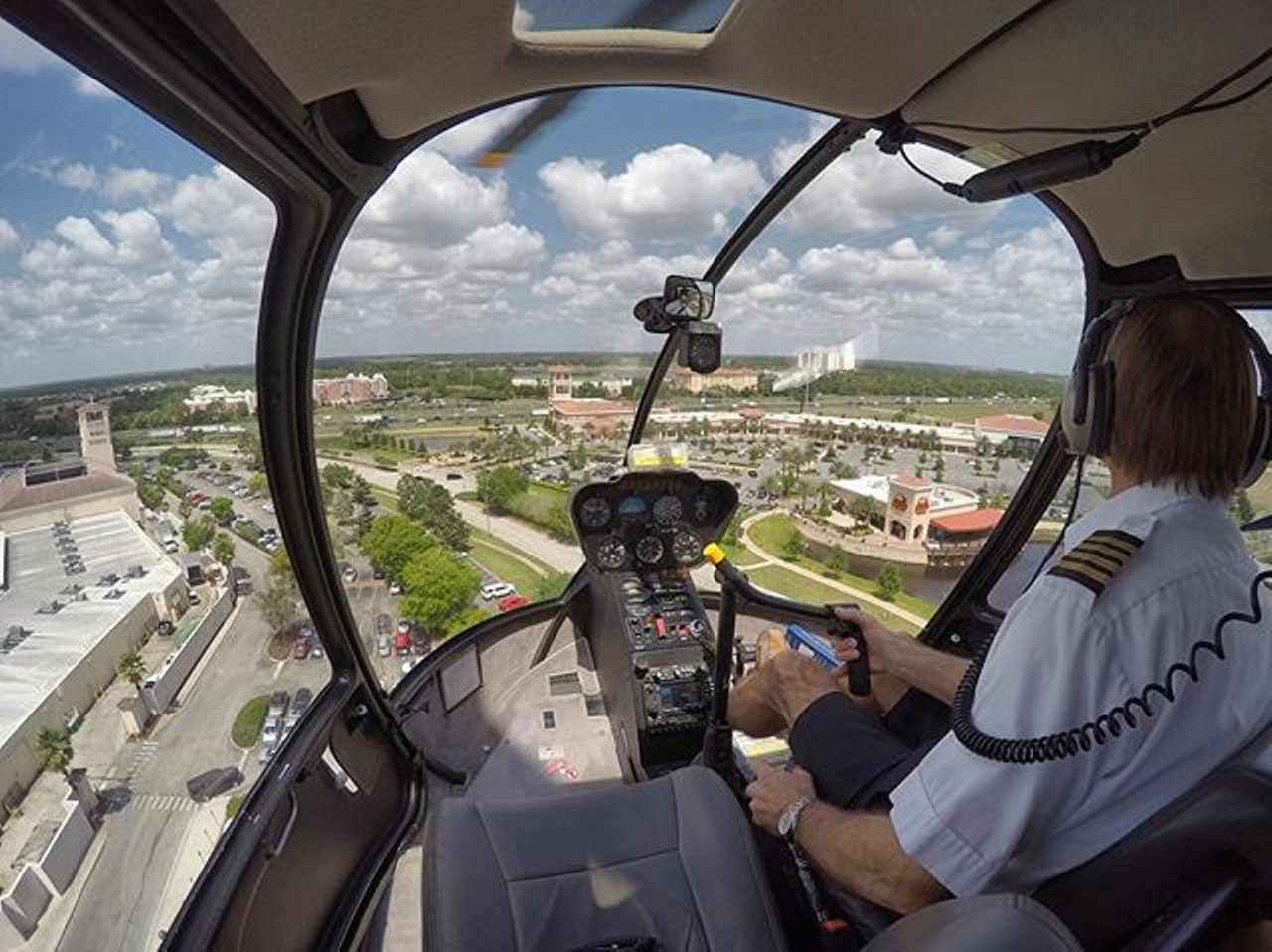  Air Force Fun Helicopter Tour
12211 Regency Village Drive #13 Orlando, 407-842-1446, $20-$137.13 
See Orlando and all of its many attractions from a bird&#146;s eye view. Their cheapest tour takes you over SeaWorld, Aquatica, and Discovery Cove. There is a minimum of 2 passengers per flight, and a maximum of three. They&#146;re open daily from 9:30 a.m. until sunset, and they operate on a first-come first-serve basis. 
Photo via family_gym_jeep_repeat/Instagram