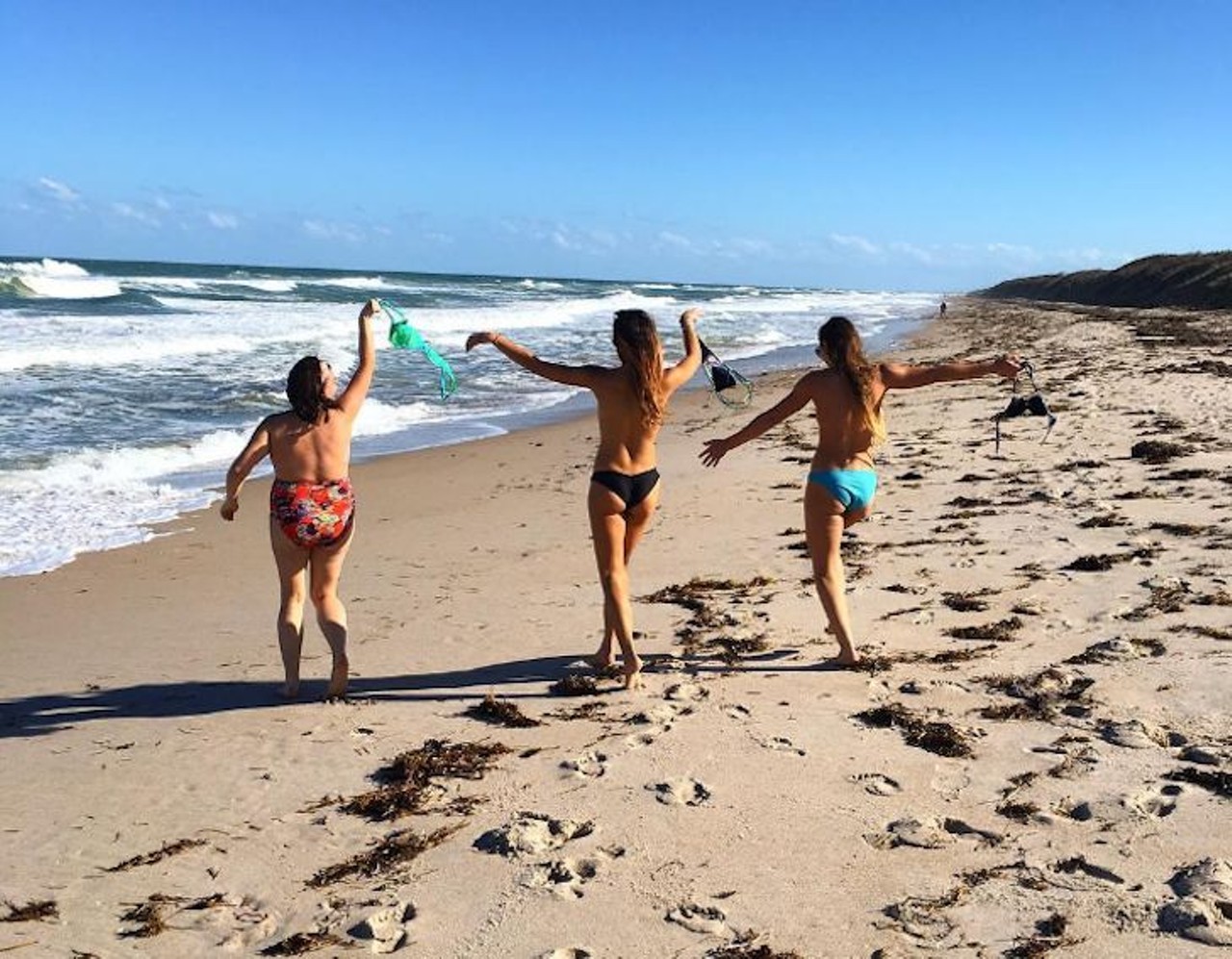 Canaveral National Seashore
1 hour, 10 minutes away
This remote park includes Playalinda Beach, which has a reputation for attracting nude sunbathers. But if you&#146;re not looking to skinny dip during this trip, there are plenty of spots along this stretch of sand where visitors keep their suits on. 
Photo via shannonwaynee/Instagram