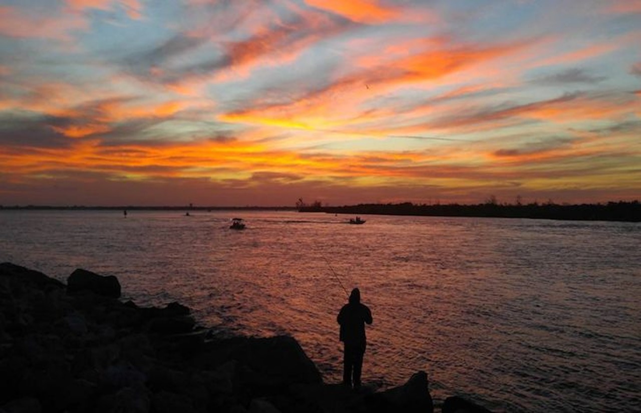 Sebastian Inlet
1 hour, 50 minutes away
Sebastian Inlet is the premier saltwater fishing spot on Florida's east coast, drawing anglers from across the state to cast off from its rocky jetties. 
Photo via tanyaaarrr/Instagram