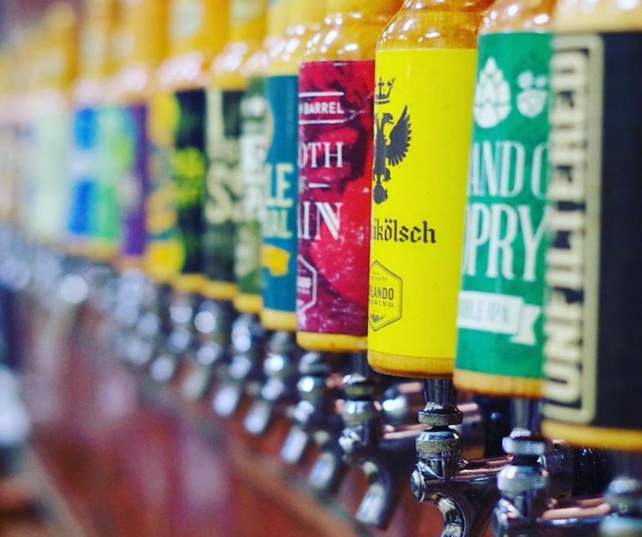 Head to Orlando Brewing for a tour of the brewery
Orlando Brewing | 1301 Atlanta Ave. | 407-872-1117 
See where the magic happens with a free tour of the brewery, then swing by the taproom to try one of the 20-something drinks they&#146;re slingin&#146;.
Photo via orlando_brewing/Instagram