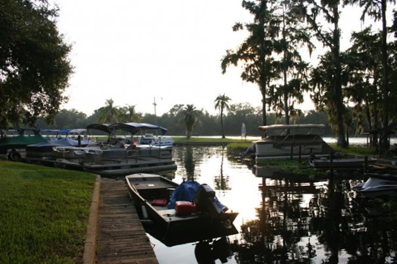 Highbanks Marina
488 W. Highbanks, DeBary | 386-668-4491
A boat ride on the St. Johns is essentially Florida's version of a jungle cruise: There's wildlife around practically every river bend.
Rate: $95 for a 4 hour pontoon rental
Photo via Highbank's Marina & Campresort/Facebook