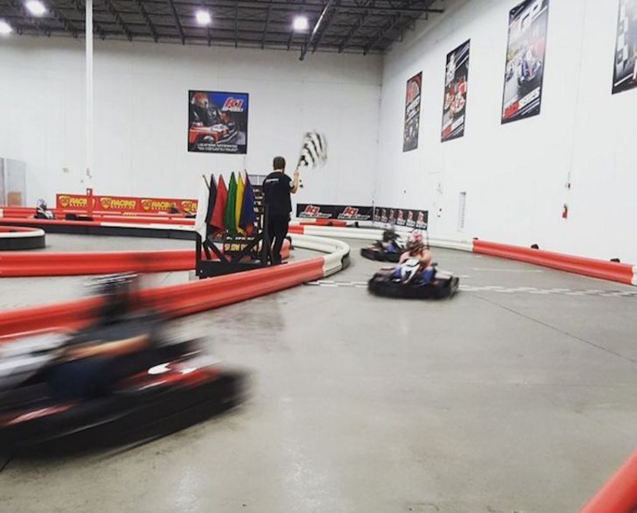 Live out your racing dreams at Orlando Grand Prix Indoor Go Karting 
9550 Parksouth Ct. Ste. 400, 407-434-7500, www.k1speed.com 
Nothing beats that rush of speeding around the racetrack and beating your friends on the go-kart. 
Photo via southdiamondwireless/Instagram