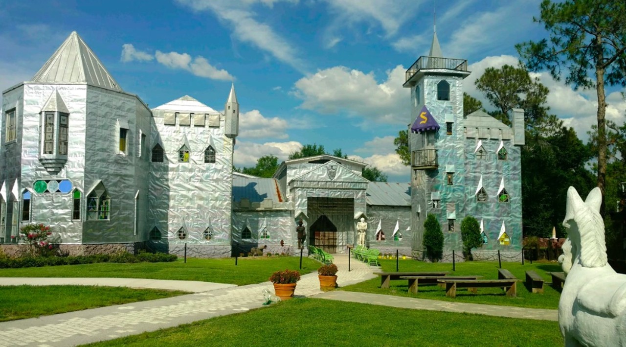 Solomon’s Castle
2 hours and 45 minutes
Tucked away in the Florida woods is one man's dream: a giant medieval castle made of metal. The structure is filled with galleries and artworks by its late builder, Howard Solomon, plus the Boat-in-the-Moat restaurant open Tuesday through Sunday.