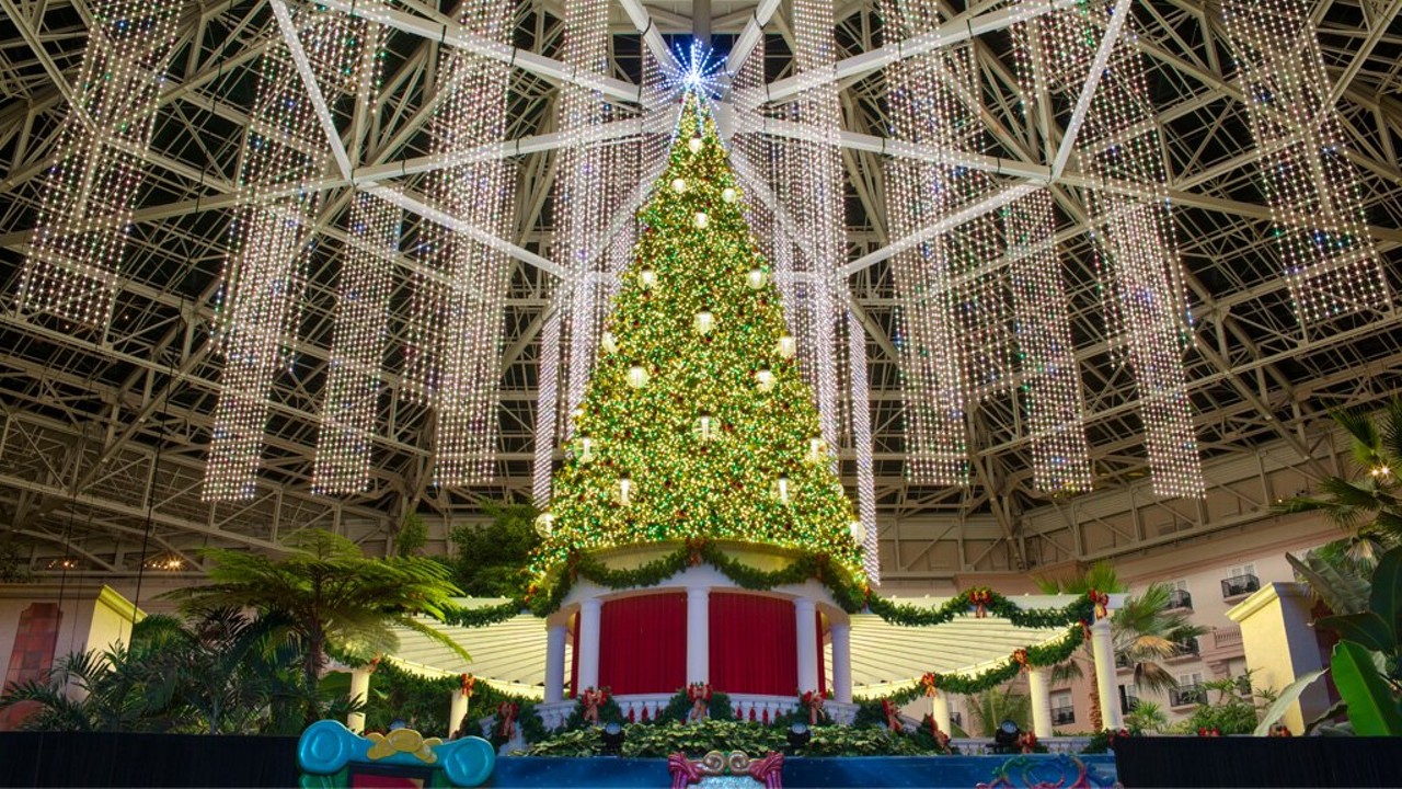 Christmas at Gaylord Palms
6000 Osceola Pkwy 
For many Orlandoans, Gaylord Palms&#146; Christmas celebrations are rites of passage. Put on that parka you&#145;re anxious to use, slip on some comfy gloves and snow-tube down a hill covered in real snow or wander around two million pounds of ice. Yeah, you&#146;re going to need that jacket. The Christmas celebration will run from Nov. 25 through January 5.
Photo via Gaylord Palms/Website