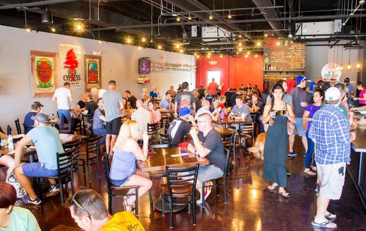 Red Cypress Brewery  
853 E. State Road 434, Winter Springs, 407-542-0341
End the week right by stopping in at Red Cypress Brewery&#146;s Food Truck Fridays, where live music is also available to enjoy.
Photo via Red Cypress Brewery/Facebook