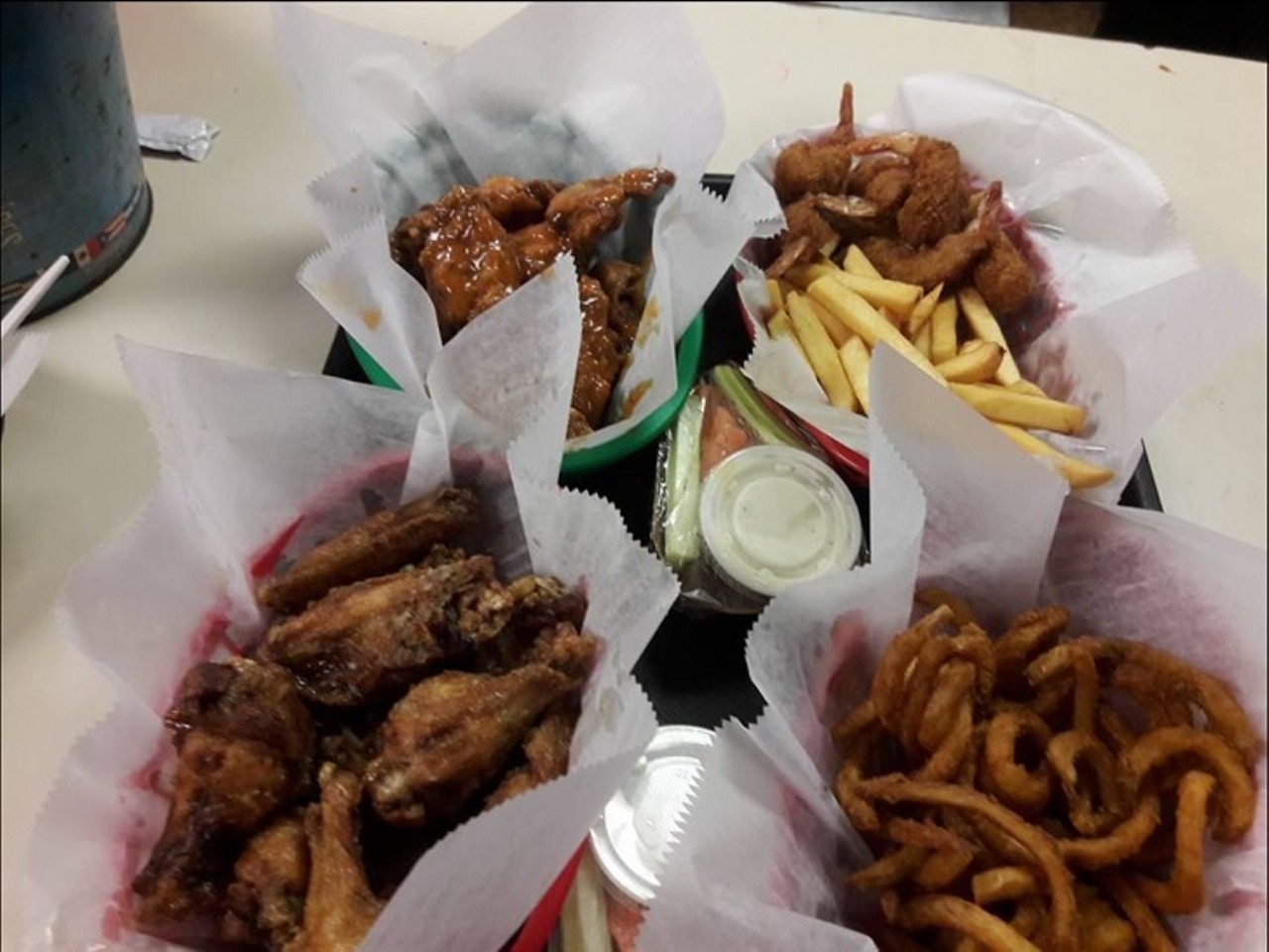 Wing Alley 
2215 E. Irlo Bronson Memorial Highway, Kissimmee, 407-348-9464
A small family-owned restaurant, Wing Alley is the kind of place you can bring your friends and family, or chow down on your own. 
Photo via Wing Alley on Facebook