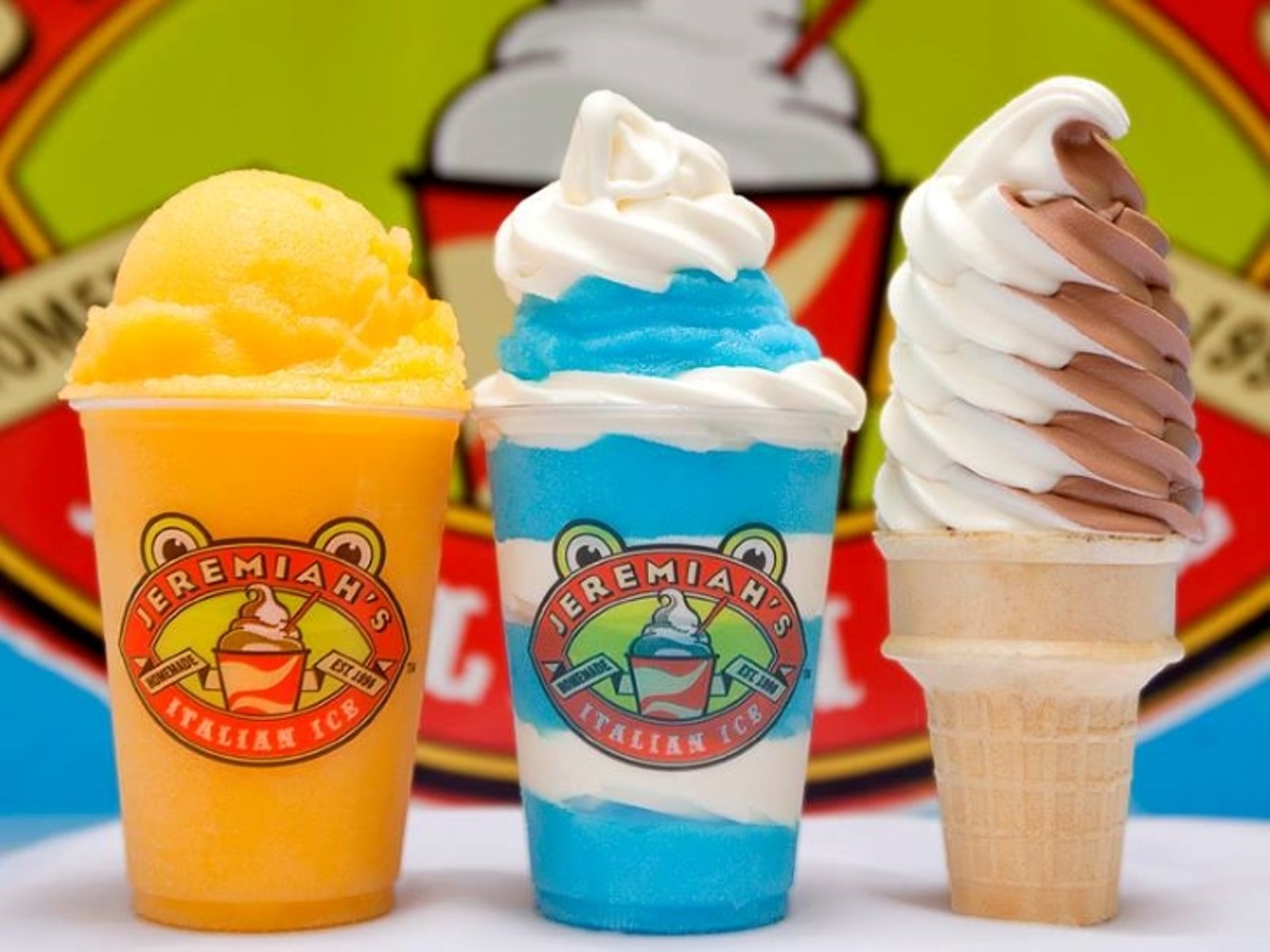 Jeremiah&#146;s Italian Ice 
Multiple locations
It may be a chain, but it&#146;s based right here in Orlando. And anyway, Jeremiah&#146;s is just too good not to be on the list. 
Photo via Jeremiah&#146;s Italian Ice/Facebook