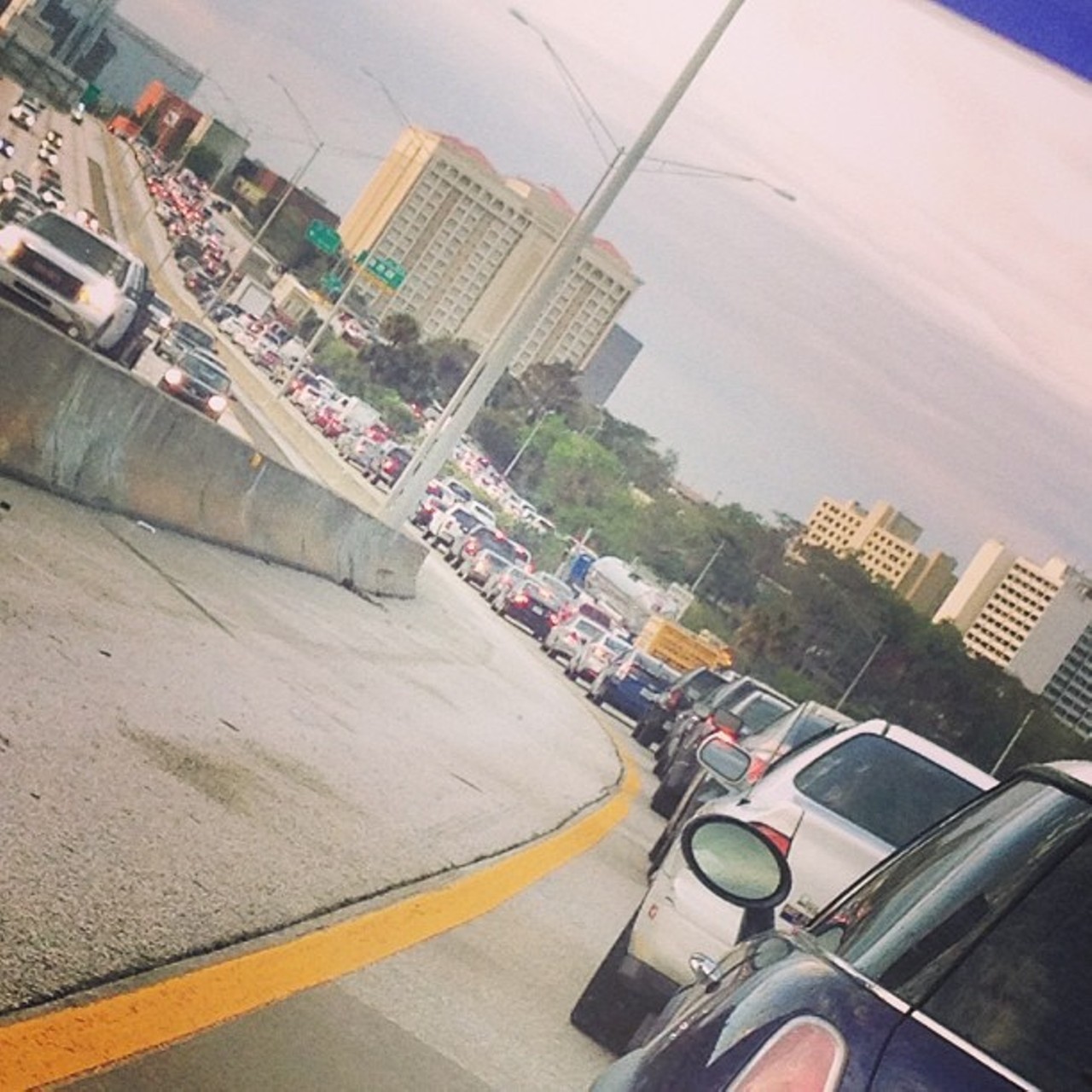 A large portion of Orlando drivers are always making excuses for the traffic
&#147;Well, it&#146;s worse in NYC and NJ, so it&#146;s not thaaat bad.&#148; Yes. Yes, it is.
Photo via davico_o on Instagram