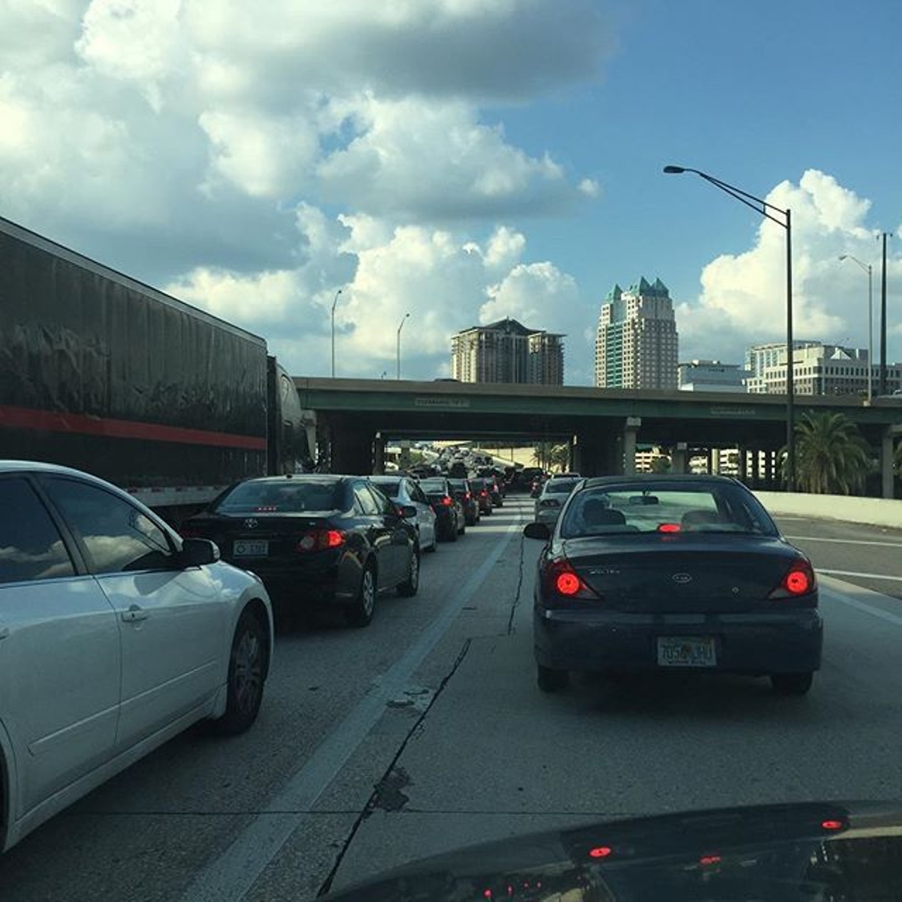 Put your car in park in the middle of I-4  
Photo via page_remix on Instagram