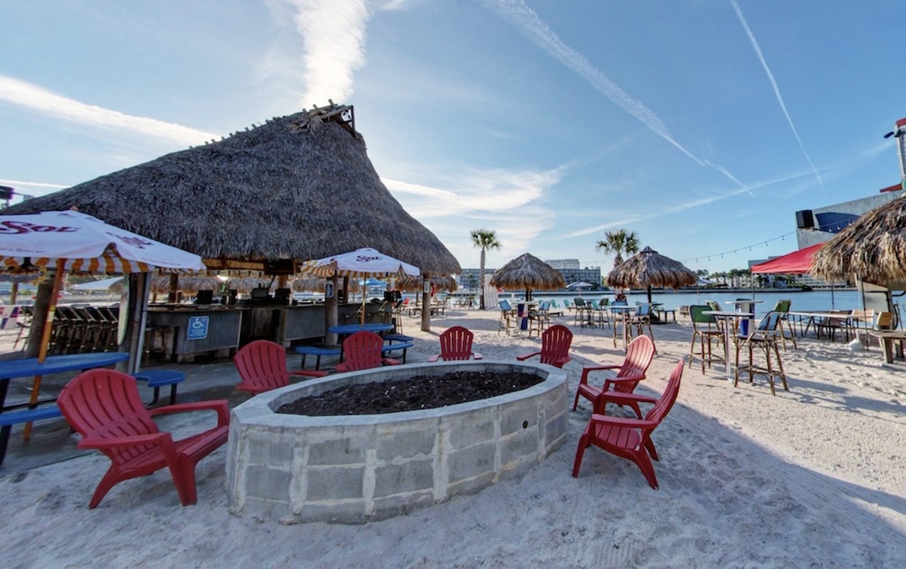 Whiskey Joe’s Bar & Grill
7720 W. Courtney Campbell Causeway, Tampa
Whiskey Joe's is the most beachside you can get on Florida's west coast. The spot is located on a private beach, so boaters can pull right up to the shore to enjoy drinks, eats and a designated party area.