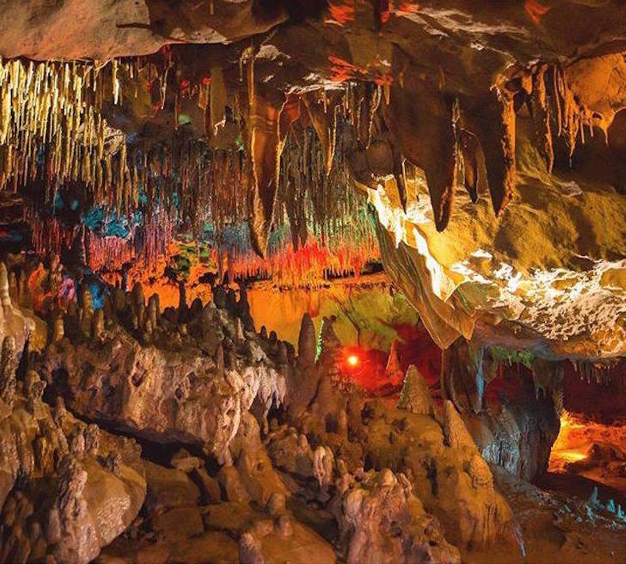 Florida Caverns Tour
3345 Caverns Road, Marianna | 850-482-1228
Take this 45-minute tour and witness dazzling formations of limestone in one of the few dry caves in a state park. Tours are $5 for children and $8 for adults.
Photo via Visit Tallahassee/Facebook
