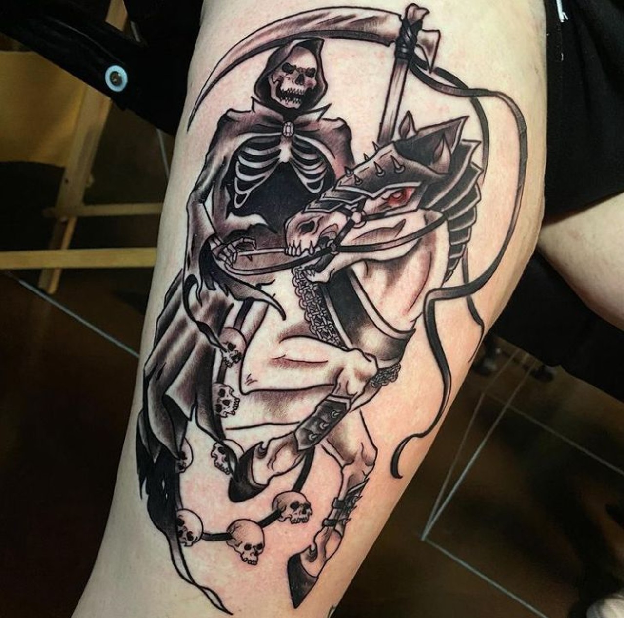 Dee Florian 
Homesick Tattoo Studio & Gallery
3050 Alafaya Trail, Oviedo, 407-542-3412
Dee Florian&#146;s ultra-detailed work is perfect for all blackwork or colorful tattoos. She&#146;s currently working out of Homesick Tattoo Studio & Gallery. 
Photo via deefloriantattoos/Instagram