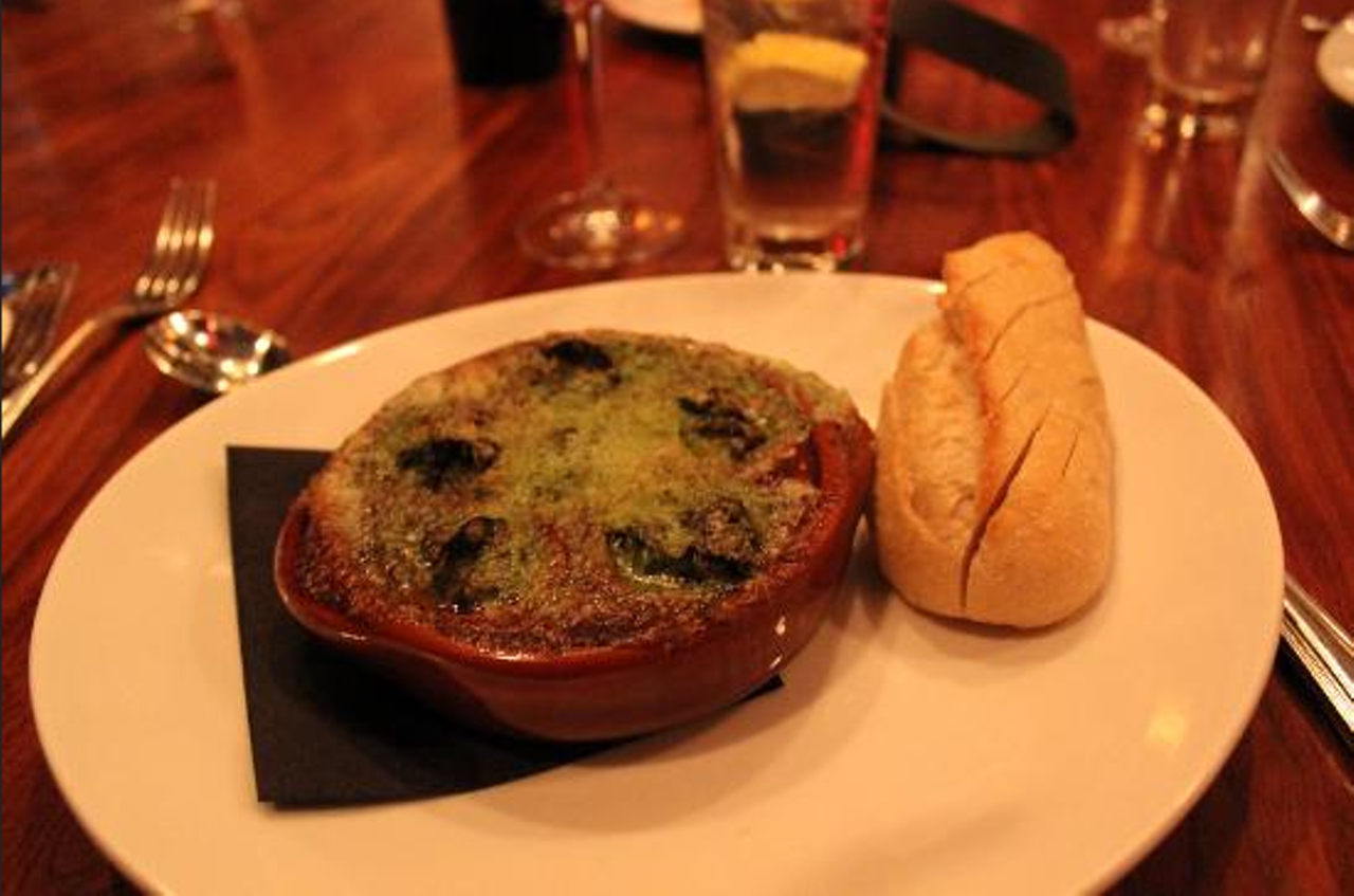  Escargots de Bourgogne at The Boheme Restaurant
It doesn&#146;t get more classic than escargots, if you&#146;re looking for a fancy French dinner to impress a date. Just be careful with those tongs. Them suckers are slippery AF.
325 S. Orange Ave., 407-581-4700
Photo via baByDream7/Tripadvisor