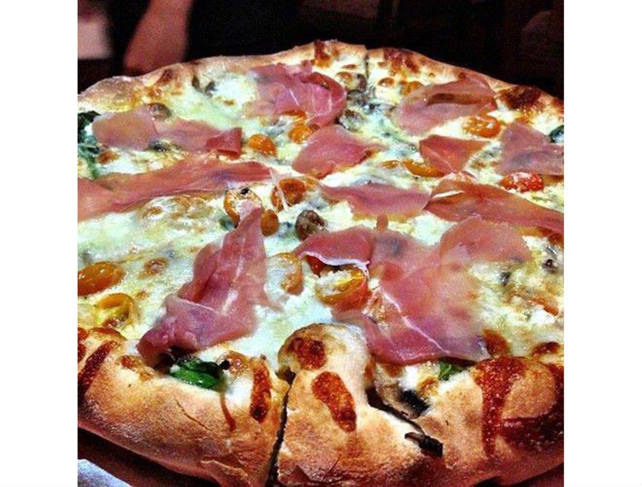 The prosciutto crudo pizza at Wolfie's Pizzamia.Image via Wolfie's Pizzamia