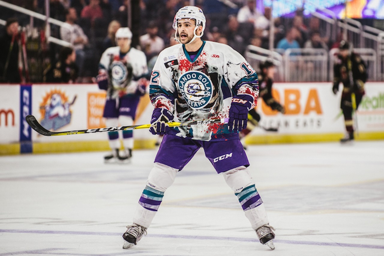 Orlando Solar Bears - The zombie infection is spreading! It's Zombies on  Ice presented by NYZ Orlando tomorrow night, and we'll be wearing these  specialty zombie jerseys during tomorrow's game and will