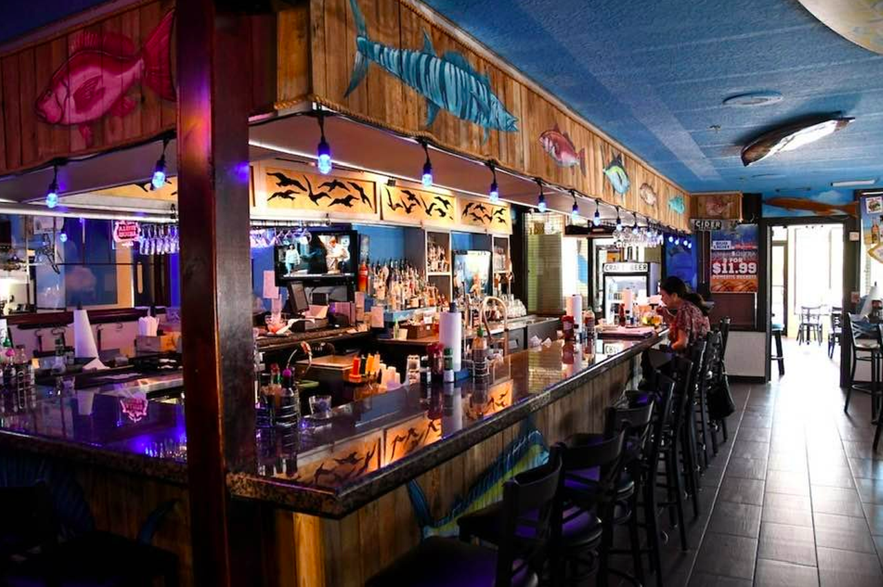 High Tide Harry’s
4645 S. Semoran Blvd., Orlando
This decked-out fish spot boasts longtime local ties, fervent fans and a laid-back, "no frills" approach to simple seafood. Since 1995, High Tide Harry’s has been serving  burgers, ribs, shrimp, lobster, fresh fish and more.