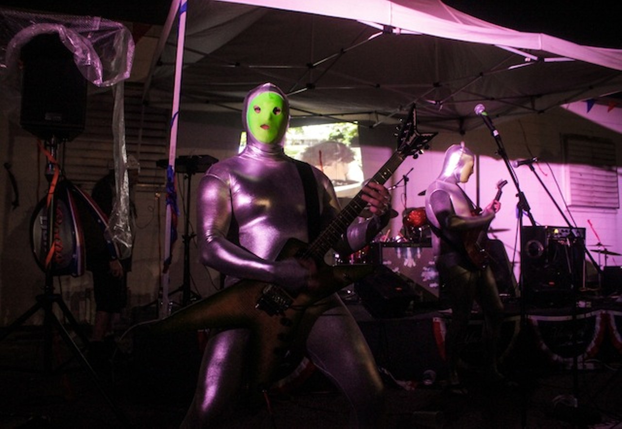 Moon Men from Mars at I-4 Fest, photo by Christopher Keith Garcia