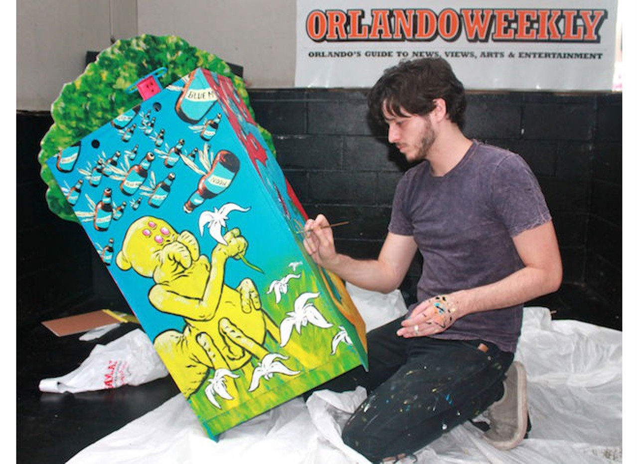 Wednesday, Sept. 3Rock the Box: 2nd Annual Box Painting PartyThree local artists transform Orlando Weekly street boxes into works of art.