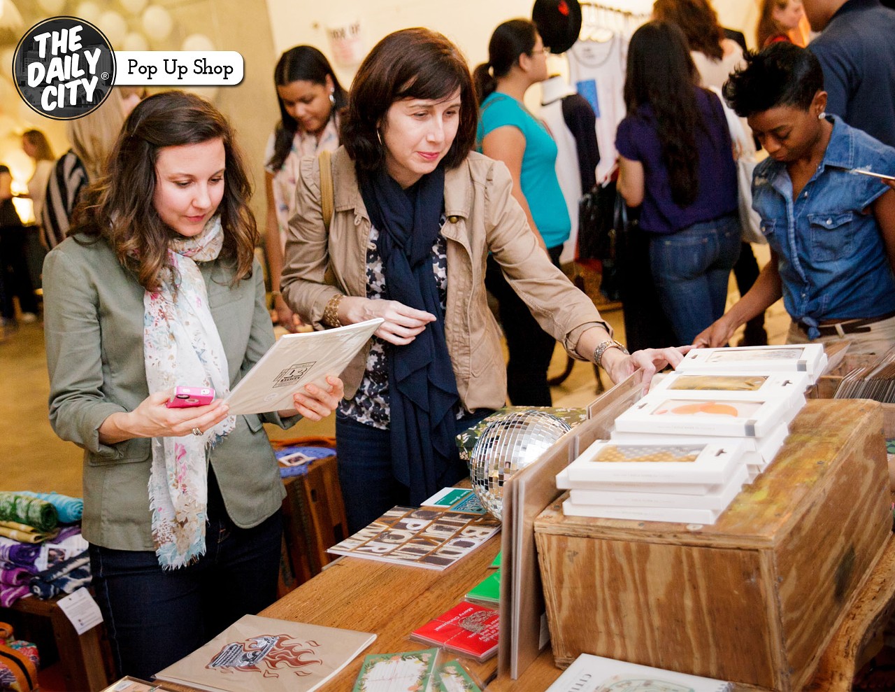 Begins Wednesday, Sept. 3The Daily City Pop-up ShopThirty local brands of paper and leather goods, food, clothing and accessories. Plus shuffleboard!