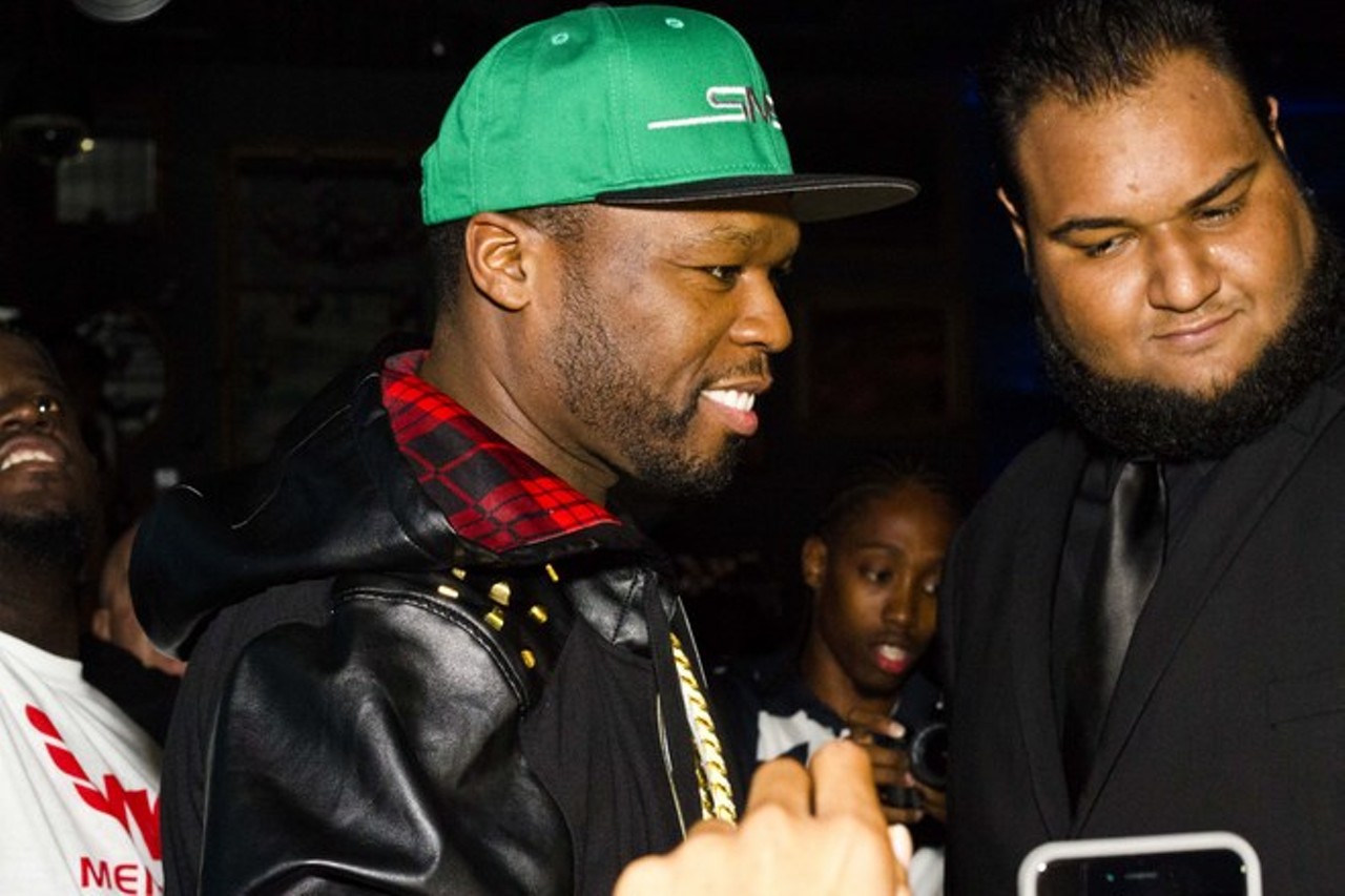 28 photos from 50 Cent at Gilt Nightclub