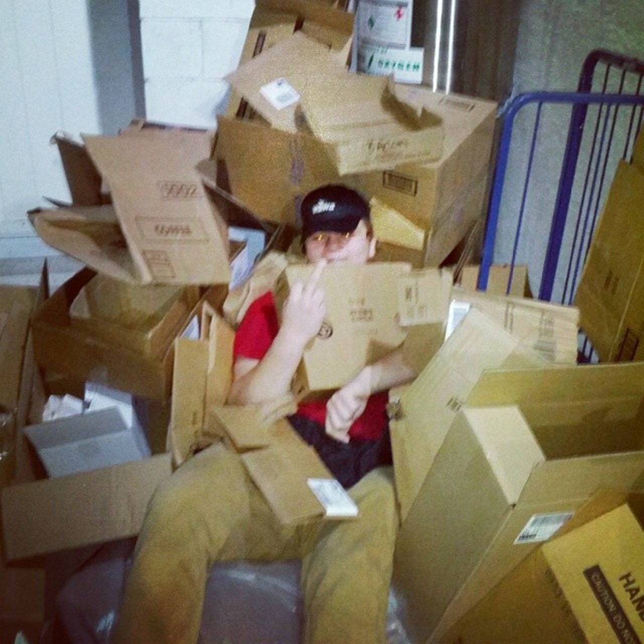  Also, breaking down boxes is terrible.
Photo via dgkomiskey