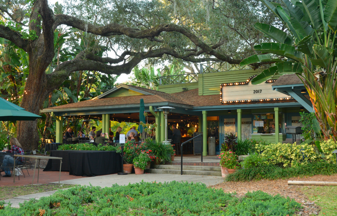 Enzian Theater
1300 Orlando Ave., Maitland
Enzian Theater has a sizable patio bar, perfect for enjoying a drink or small bite before catching a movie.