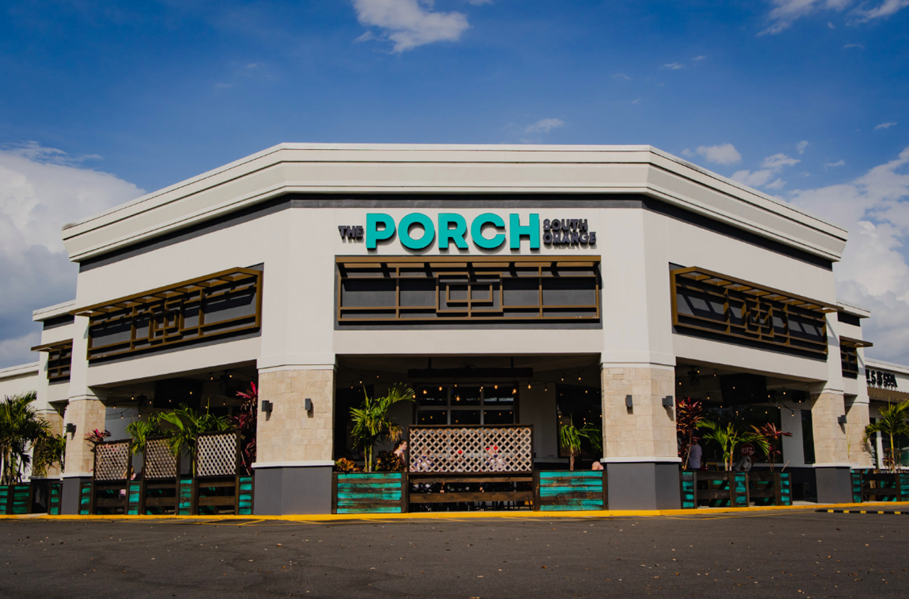 The Porch
4757 S. Orange Ave., Orlando
The Porch is located just south of downtown Orlando, offering brunch, lunch and dinner, plus plenty of drinks to enjoy on the covered patio.