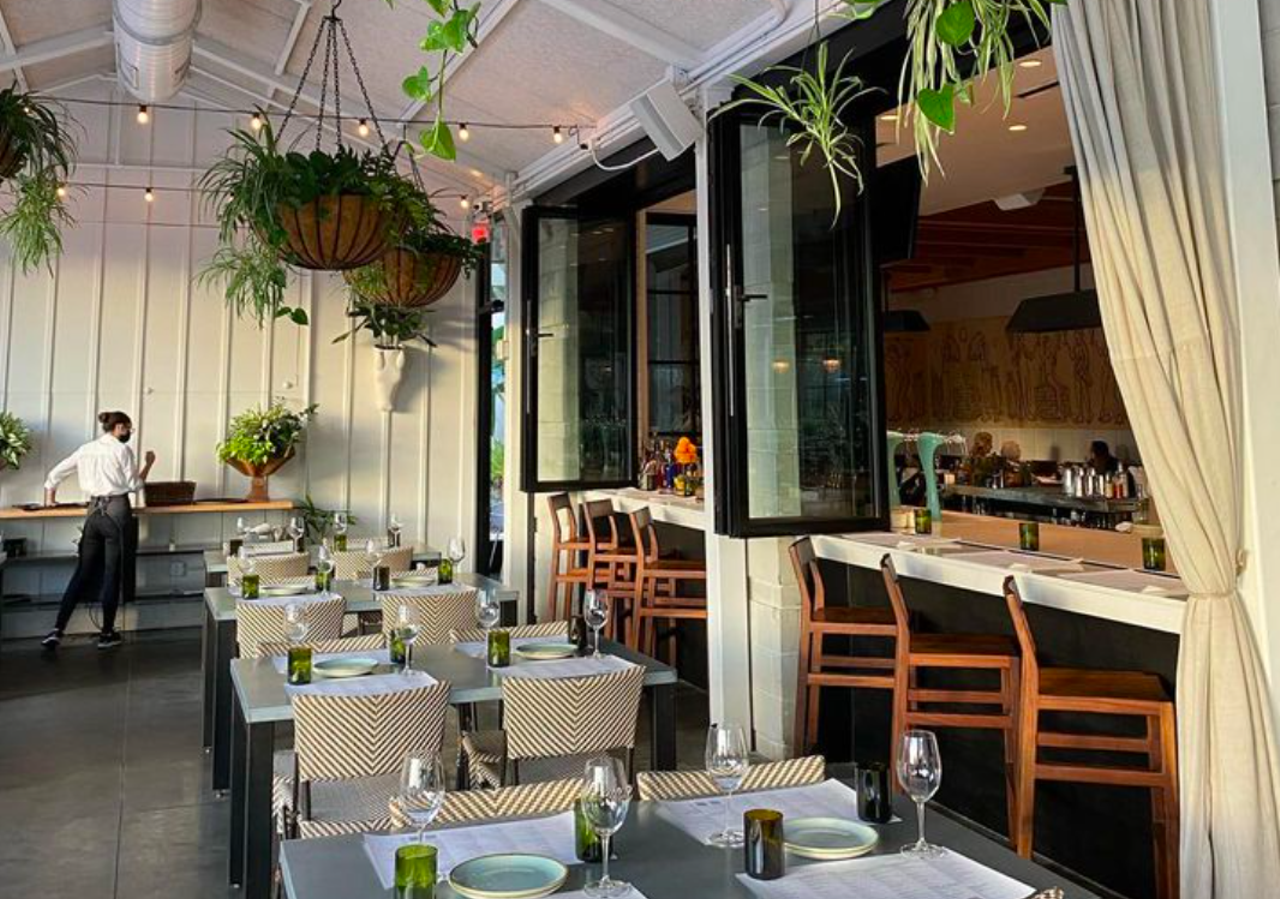 name
110 Orlando Ave., Winter Park
This Dallas-based, wine country-inspired restaurant offers an enclosed greenhouse patio offering a "wine garden experience." The menu of NoCal-influenced dishes (local and seasonal, of course) come ready to pair with the 60-plus wines on tap.