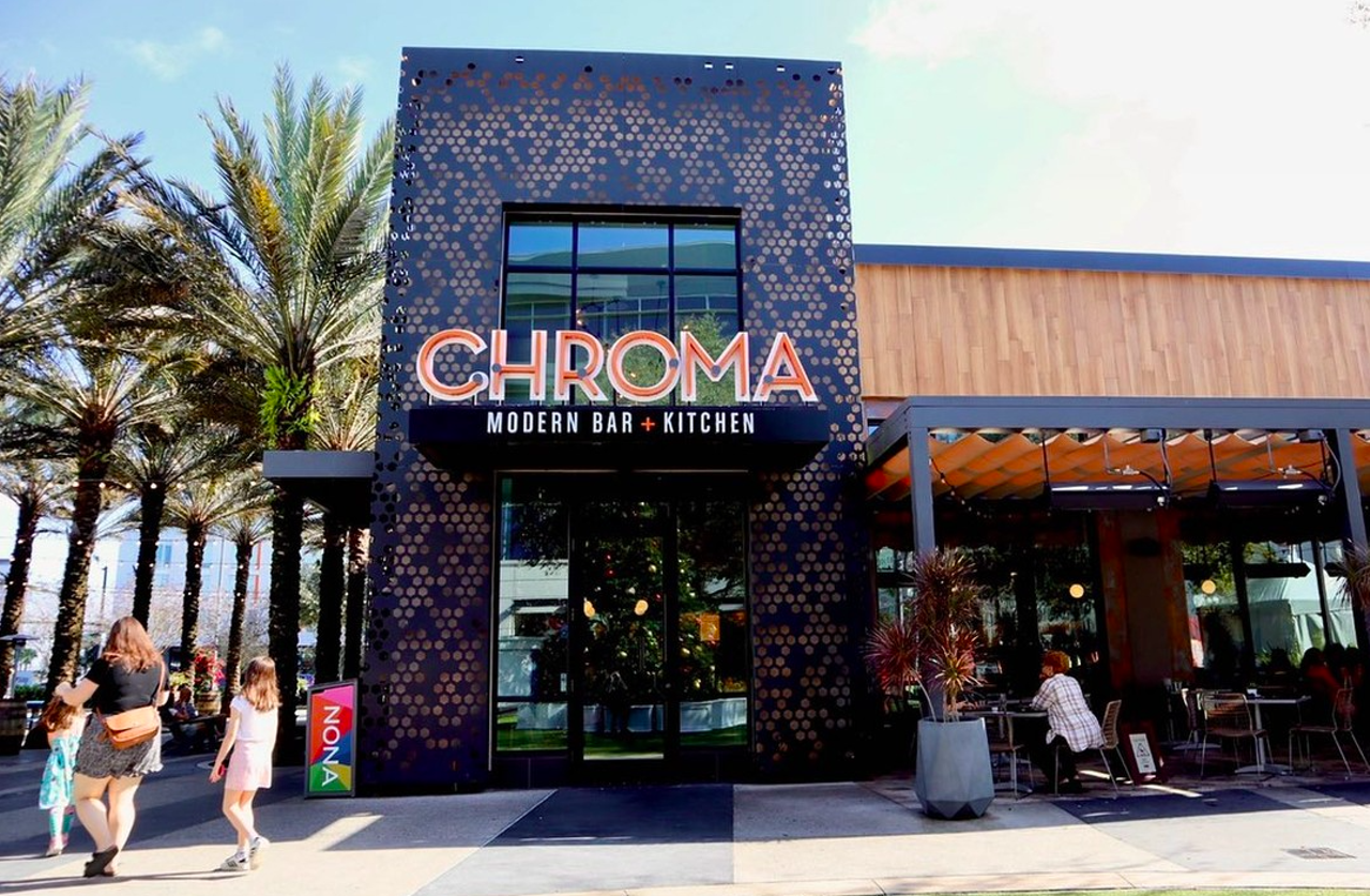 Chroma Modern Bar + Kitchen
6967 Lake Nona Blvd., Orlando
This modern kitchen and bar serves up time-honored dishes like short-rib sliders, lamb ribs, littleneck clams and luxuriant bone marrow. Plus, a pretty killer outdoor seating area to enjoy it all on.