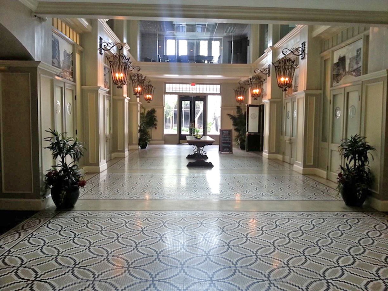 Lobby at the Historic Angebilt Hotel 
37 N. Orange Ave.
The historic hotel built in the 1920s is not only picturesque from its vintage brick exterior, but its elegantly posh lobby.
Photo via The Angebilt/Facebook