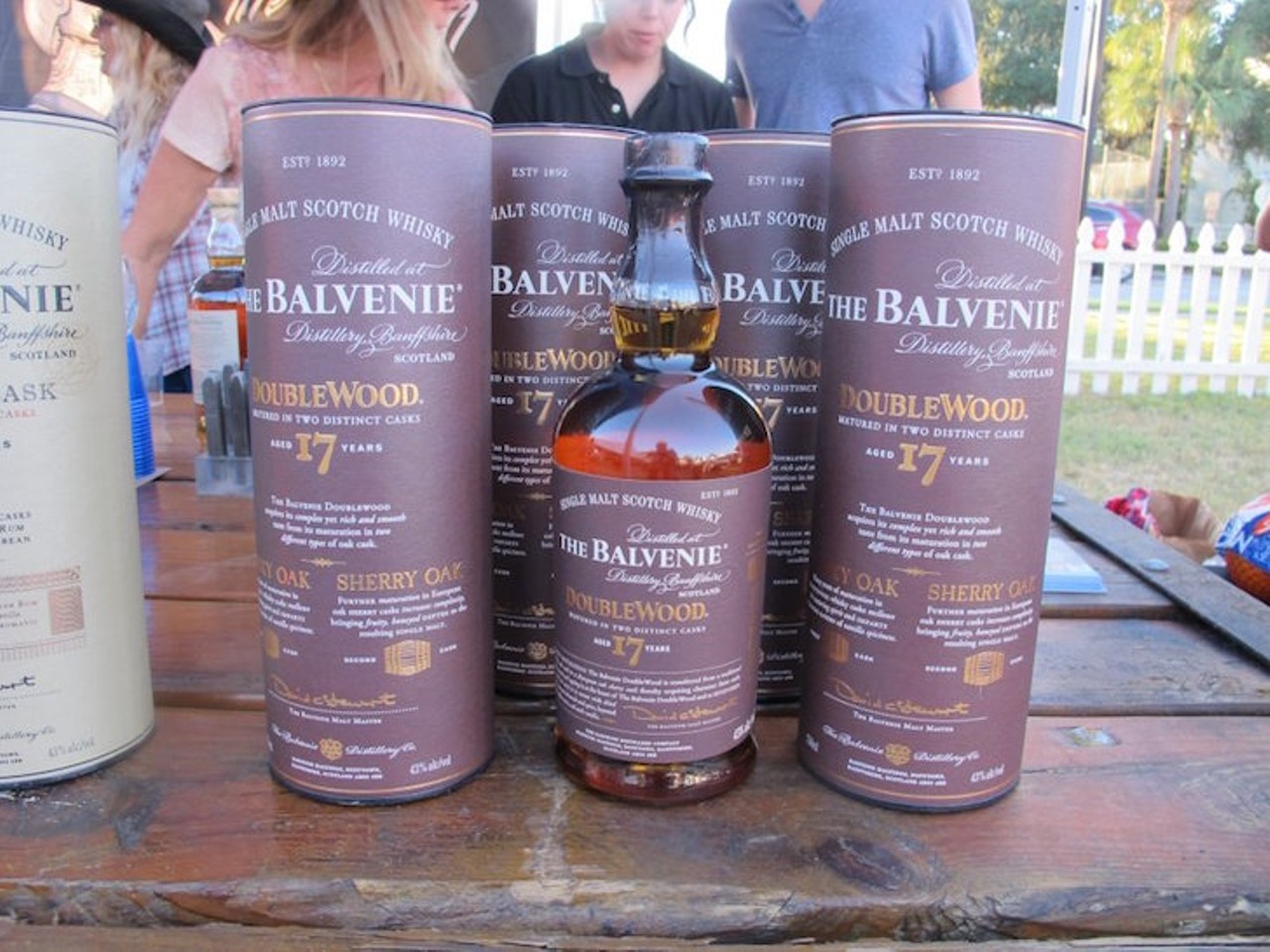 17-year-old scotch from the Balvenie Distillery