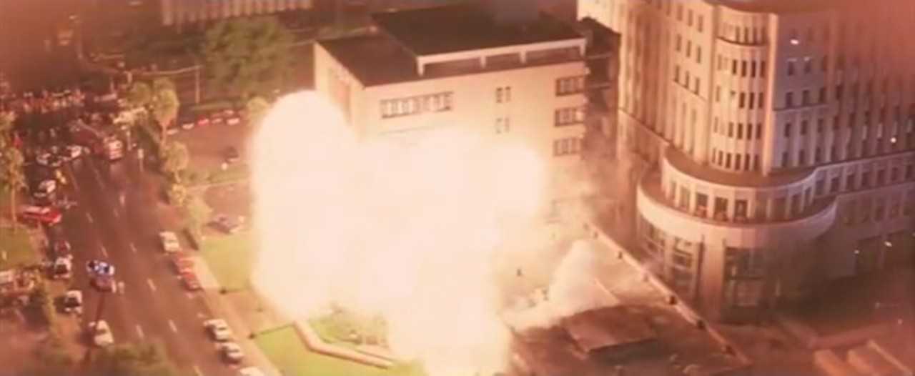 The building that explodes at the beginning of Lethal Weapon 3 was Orlando's very own city hall. The building was demolished in 1991.
Photo via Orlando Weekly