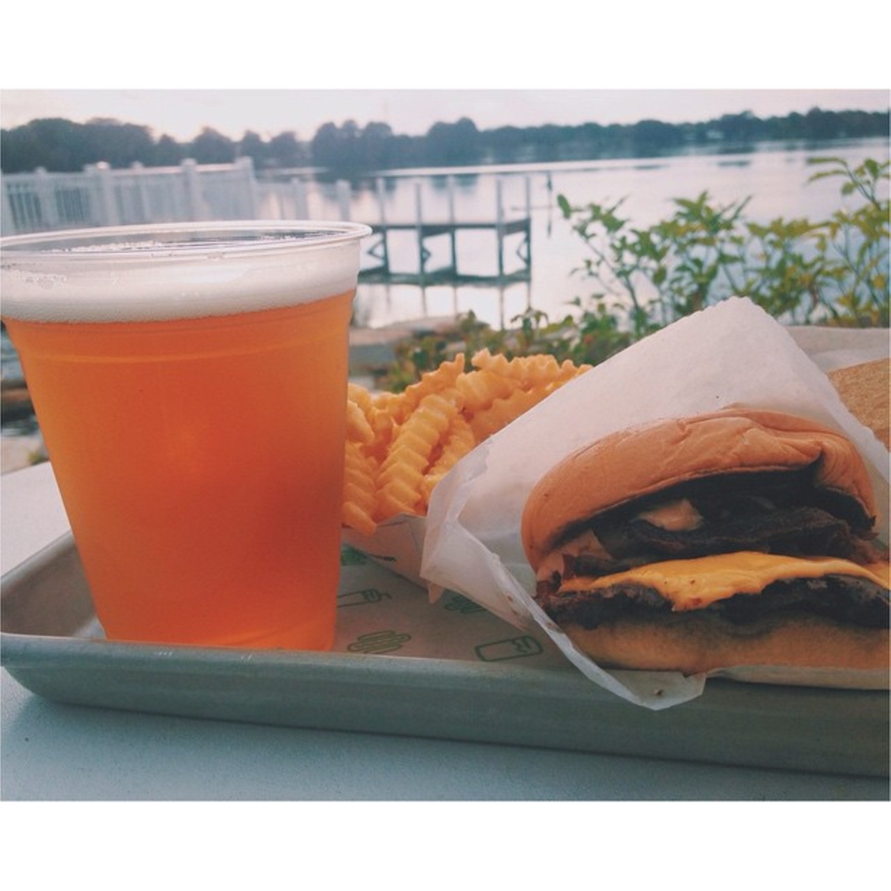 The perfect hangover cure at Shake Shack in Winter Park. credit:  @pimminie 