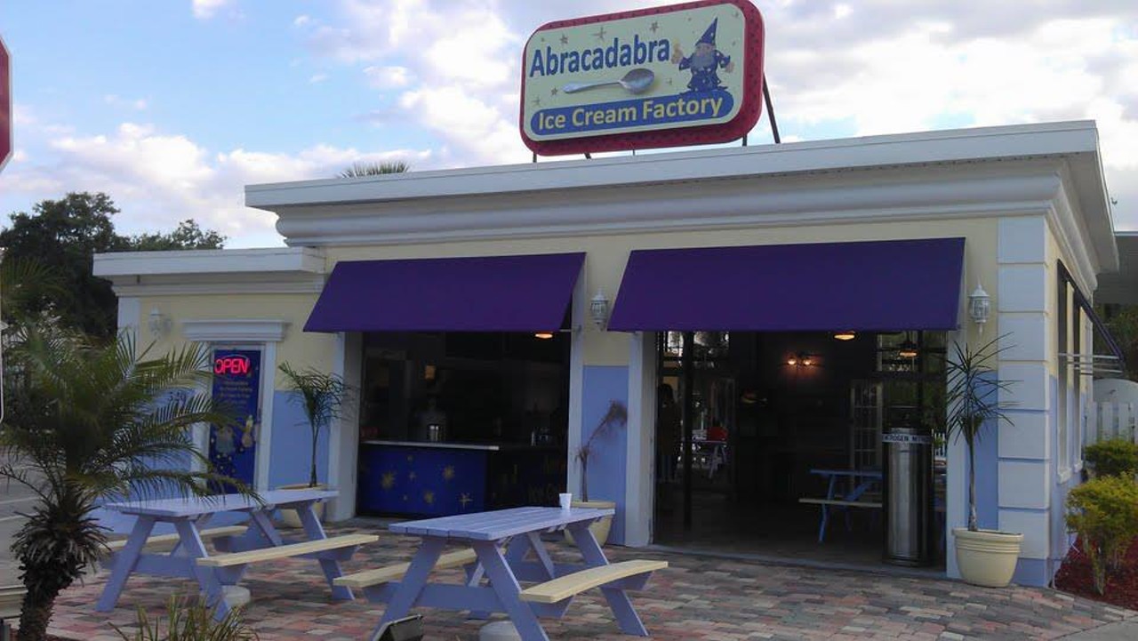 Abracadabra Ice Cream Factory
520 N. Main St., Kissimmee, 407-201-2509 
A Kissimmee institution, Abracadabra Ice Cream Factory uses liquid nitrogen to &#147;flash freeze&#148; unique ice cream combinations into chilly perfection. Try their &#147;coquito&#148; version, with almonds, cinnamon, coconut milk and nutella.  
Photo via Abracadabra Ice Cream/Facebook