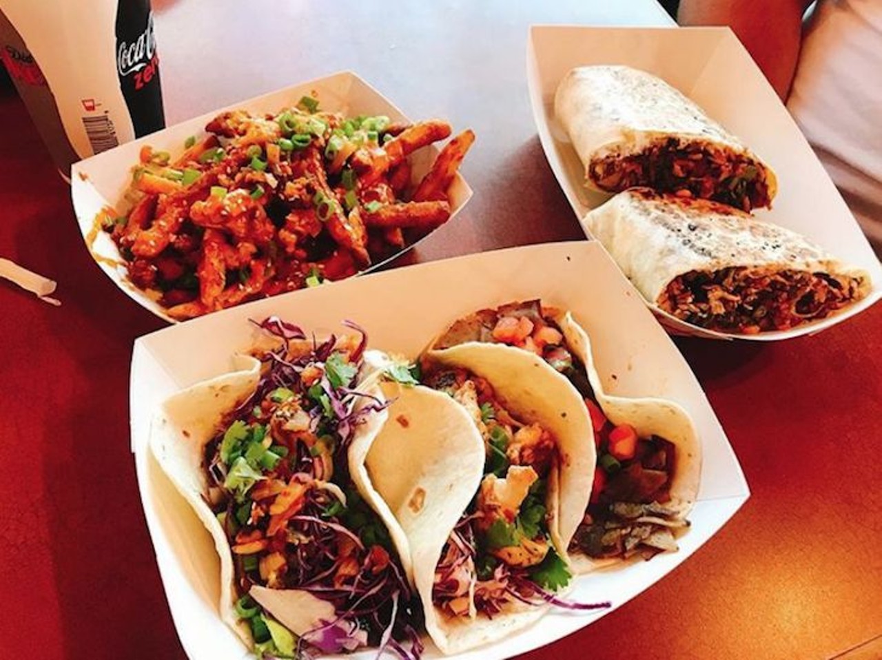 Tako Cheena
932 N. Mills Ave. | 407-757-0626
Lines out the door are normal here but so worth the wait for these unique, Asian/Latin food creations. Try the Korean beef burrito if you don't feel like eating again for a day or two.
Photo via mi2nami/Instagram