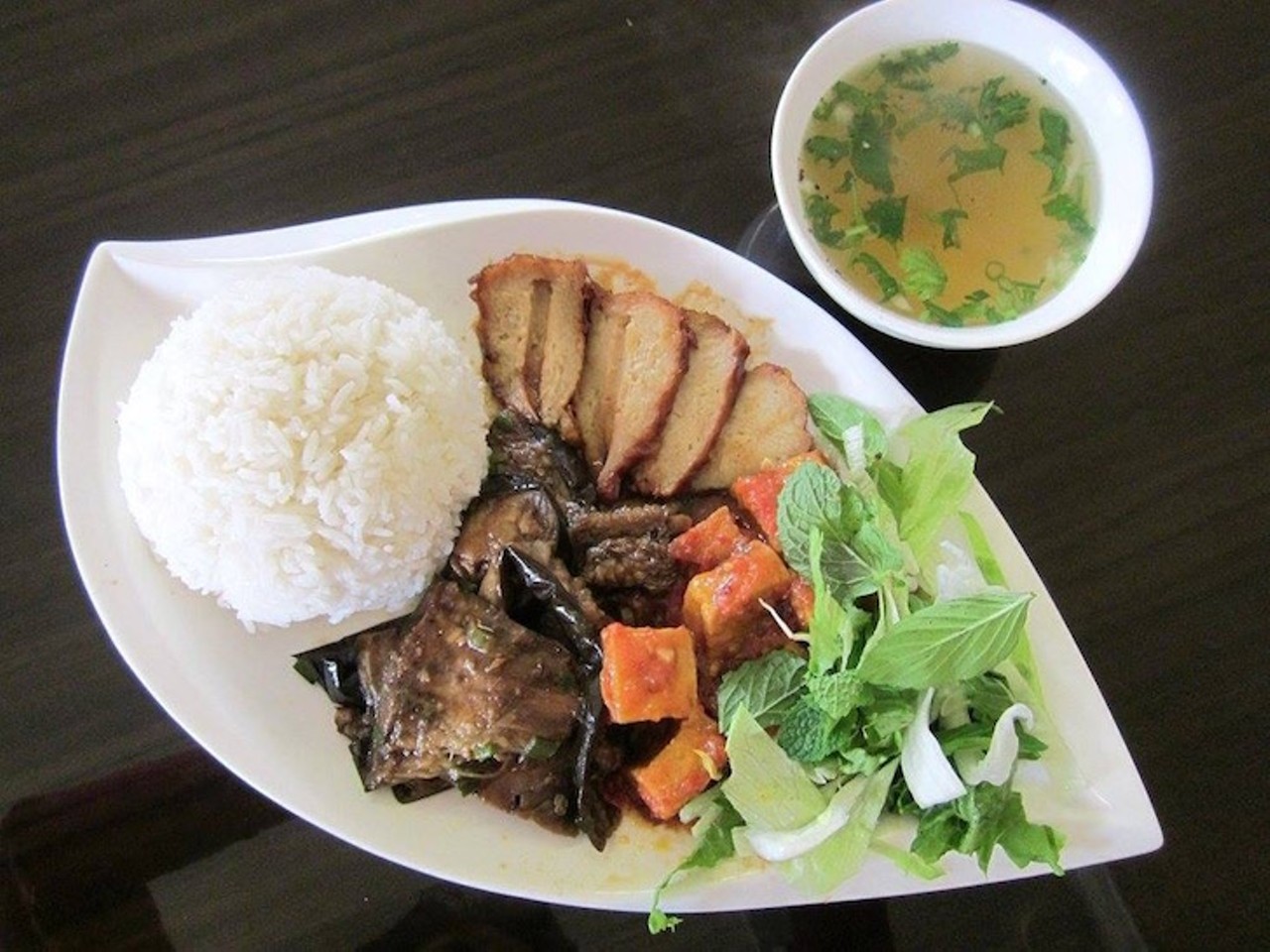 Veggie Garden
1216 E. Colonial Drive, 407-228-1740
This Vietnamese vegan restaurant's menu includes spring rolls, soups and noodles. 
Photo via Veggie Garden/Facebook