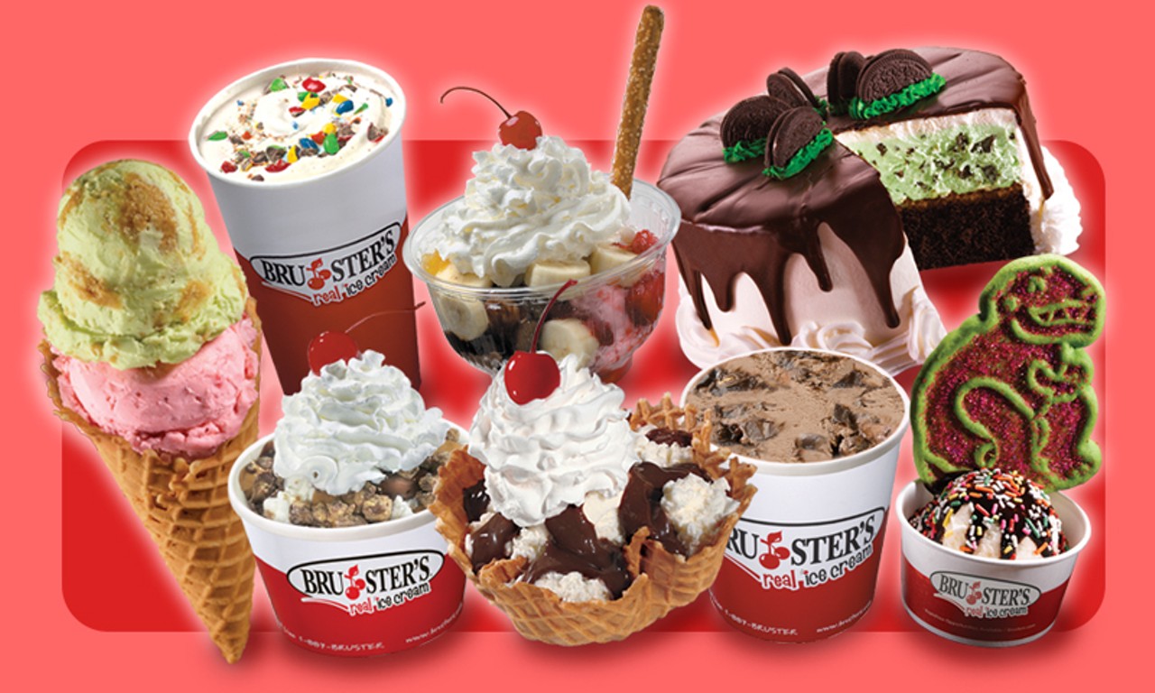 Buy one, get one free at Bruster's on your birthday after you show your online coupon.