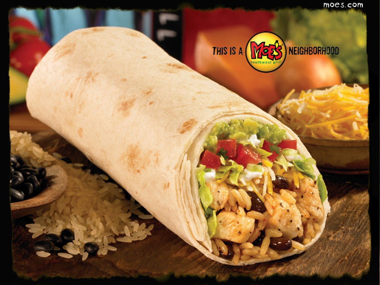 On your birthday, Moe's emails you a coupon for a free burrito.