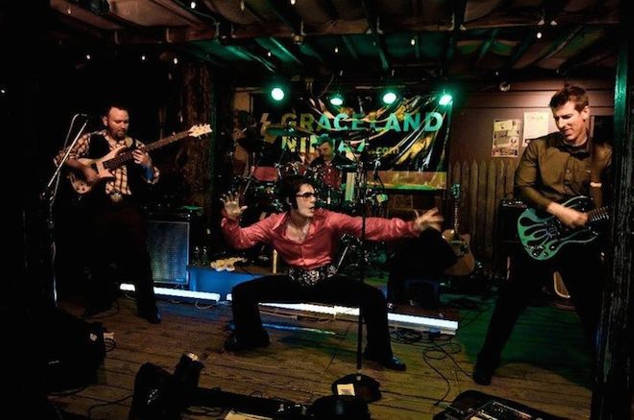 Friday, July 25Ninjapalooza LuWowFeaturing the Graceland Ninjaz, the Sh-Booms and the Midnight Ramblers with hula hooping contests, best Elvis costume competition and best Hawaiian shirt contest.