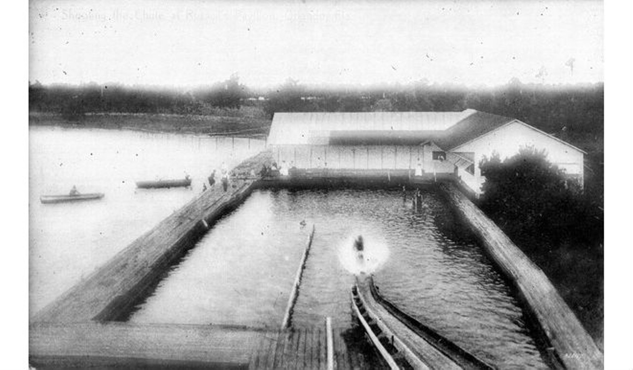 View of pool at Russell's Pavilion