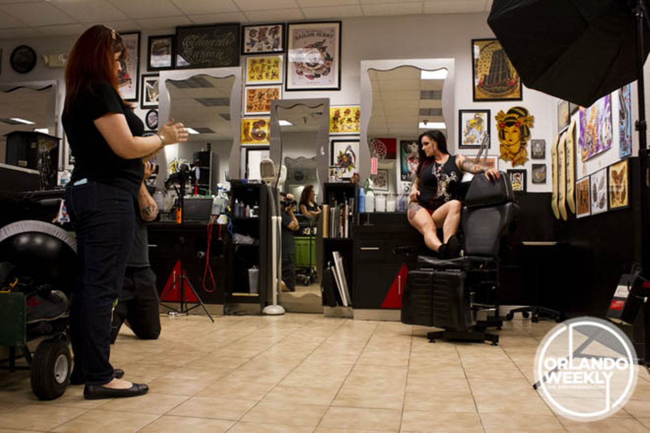 39 behind the scenes photos of the Kustom Ink Glamour Pageant finalists