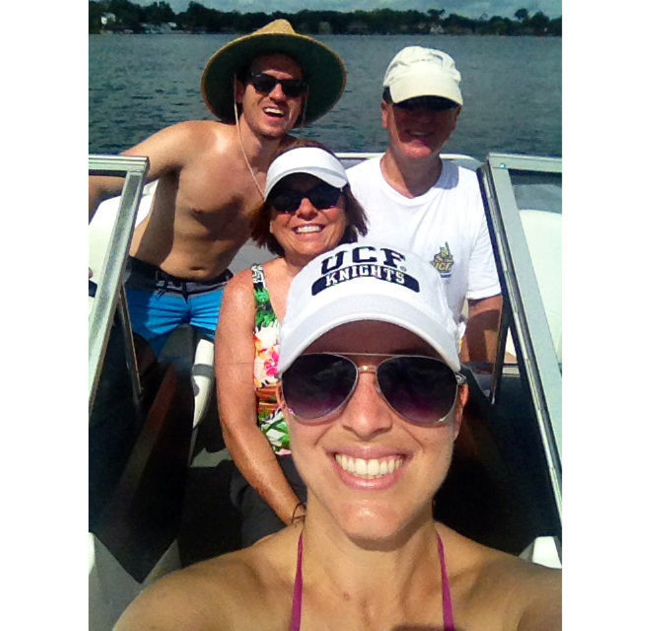 Boating on Lake Conway