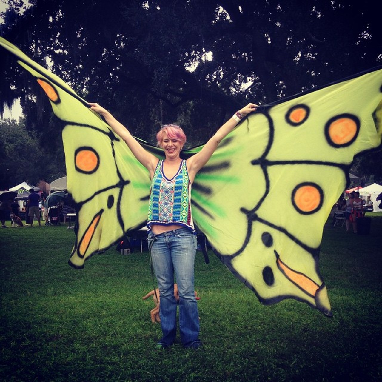 Butterfly wings at Artlando
Instagram: kels_coffman